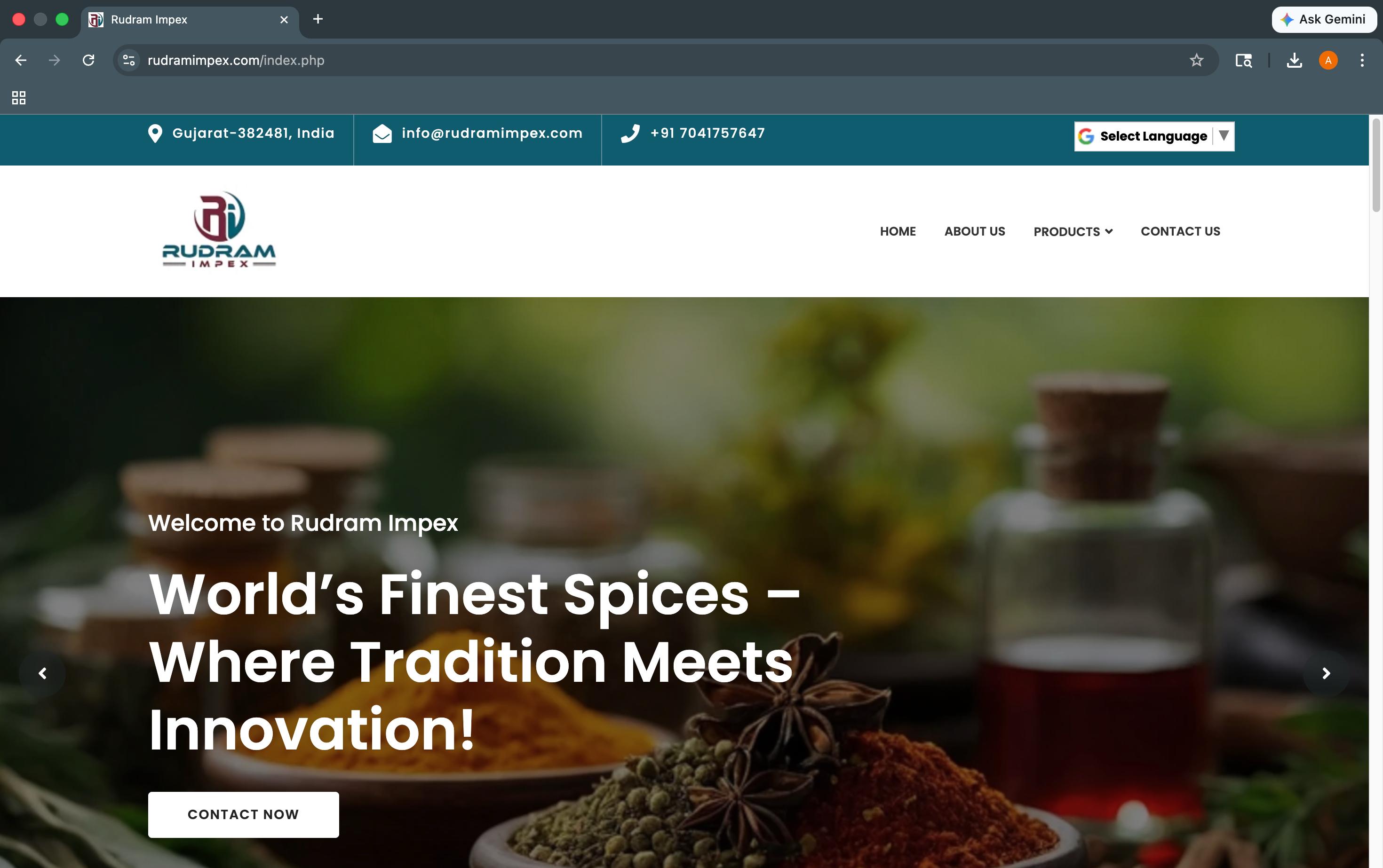 rudramimpex.com