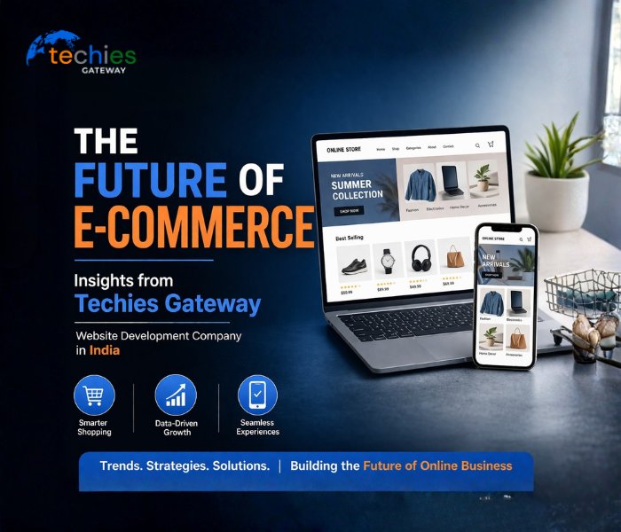 The Future of E-commerce: Insights from Techies Gateway | Website Development Company in India