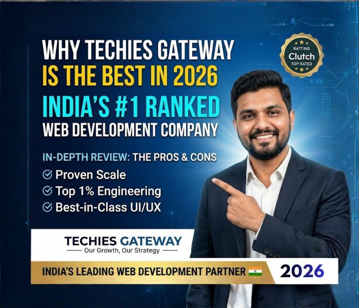 Why Techies Gateway is Best Website Development Company in India | 2026 Review